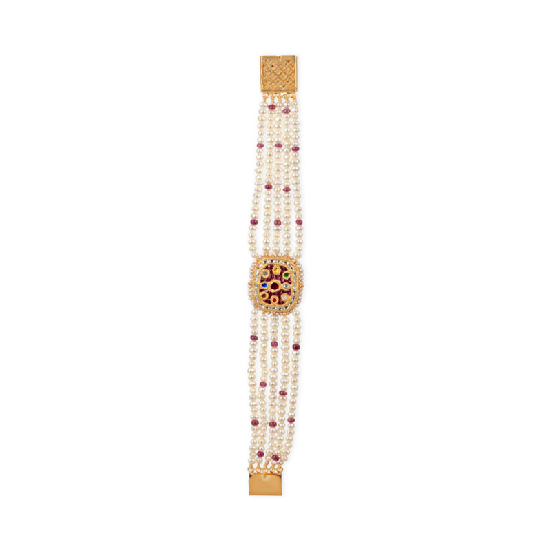 Navratna Polki Bracelet