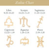Aquarius Zodiac Necklace