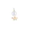 Lunar  Zodiac Pearl Pendant - Snake
