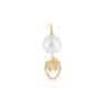 Lunar Zodiac Pearl Pendant - Monkey